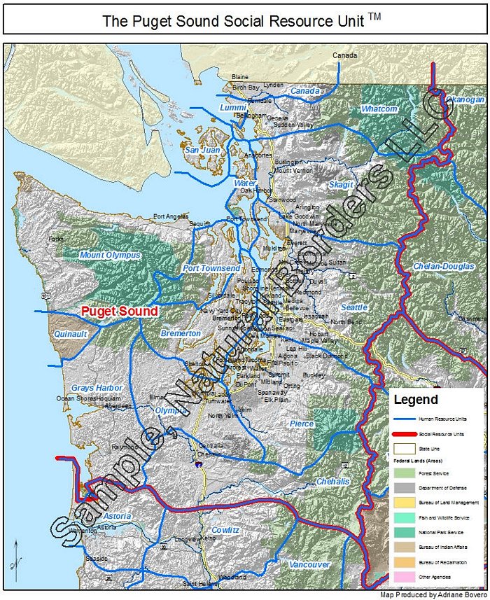 Puget Sound Zip Code Map - United States Map